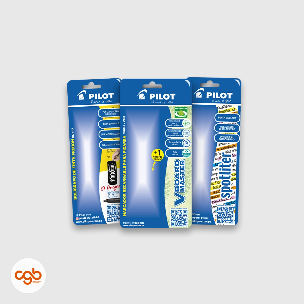 CGB Blister de lapiceros Pilot
