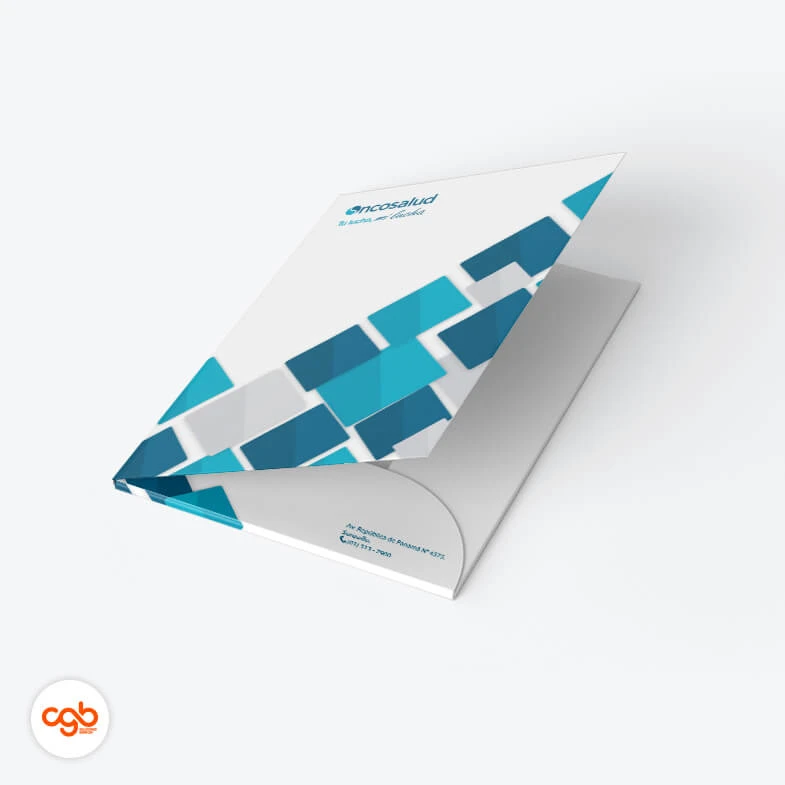Papelería Publicitaria: Carpeta Oncosalud