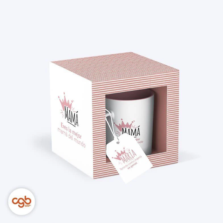 Impresión Digital: Caja para Taza de Regalo