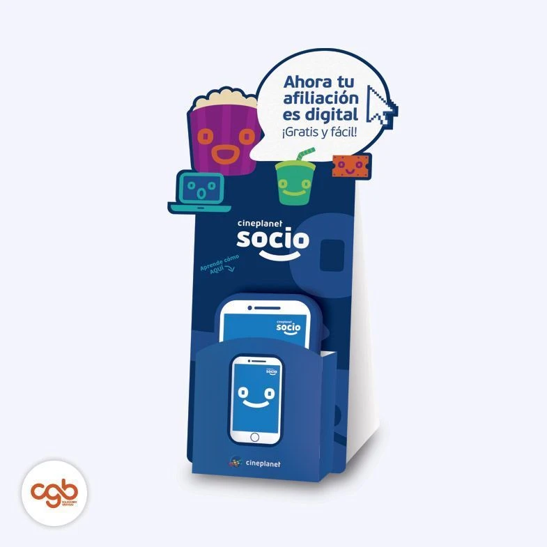 Material Pop Cineplanet Publicidad