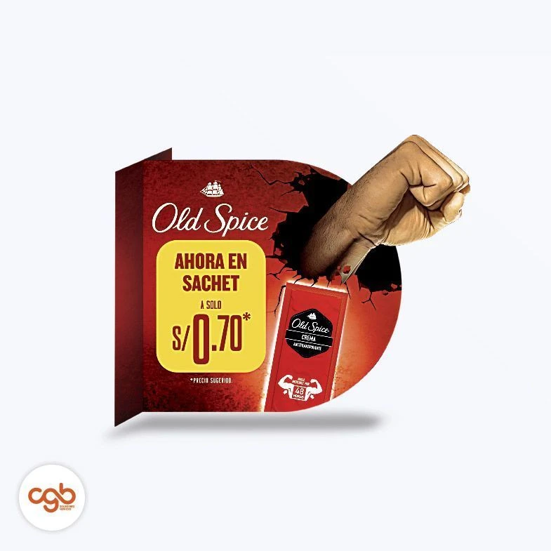 Material Pop Oldspice : Rompetráfico