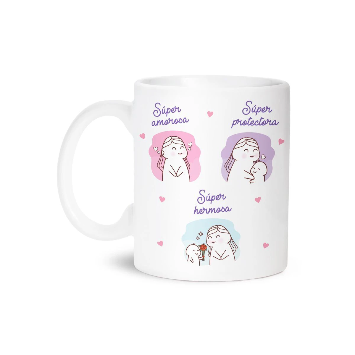 Taza Ingenial Super mamá Ángel