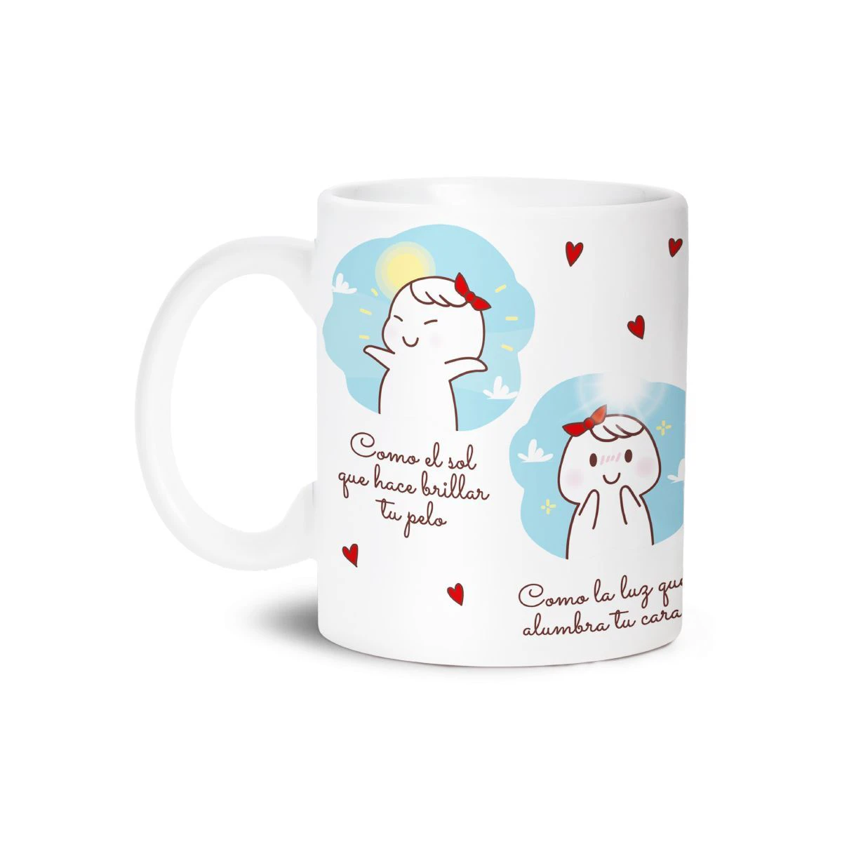 Taza Ingenial Ángel y Peny inlove