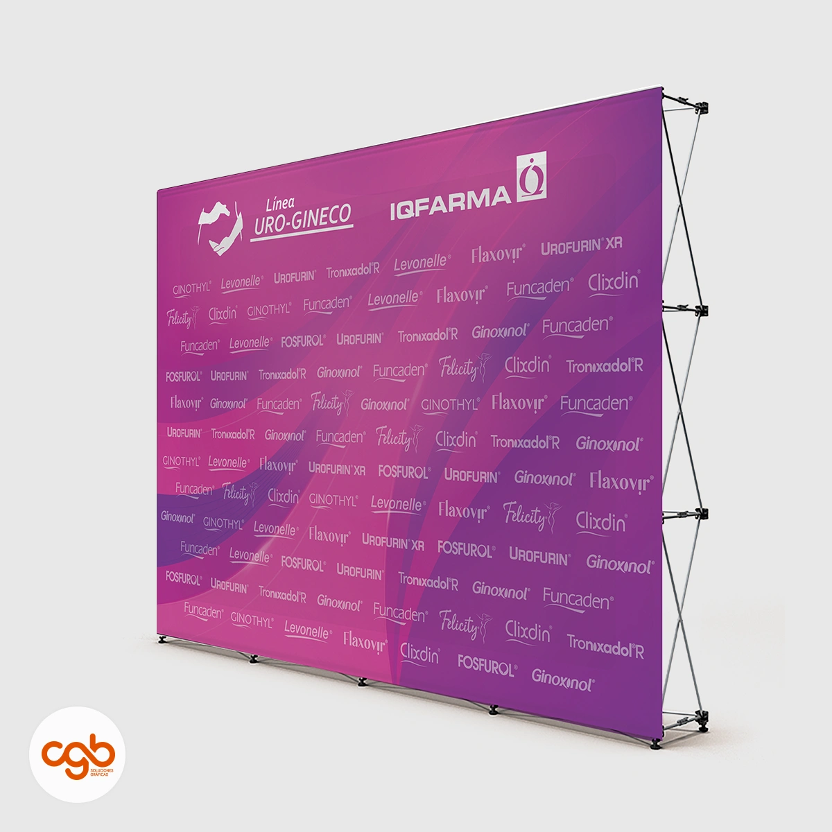 Backing velcro Iqfarma