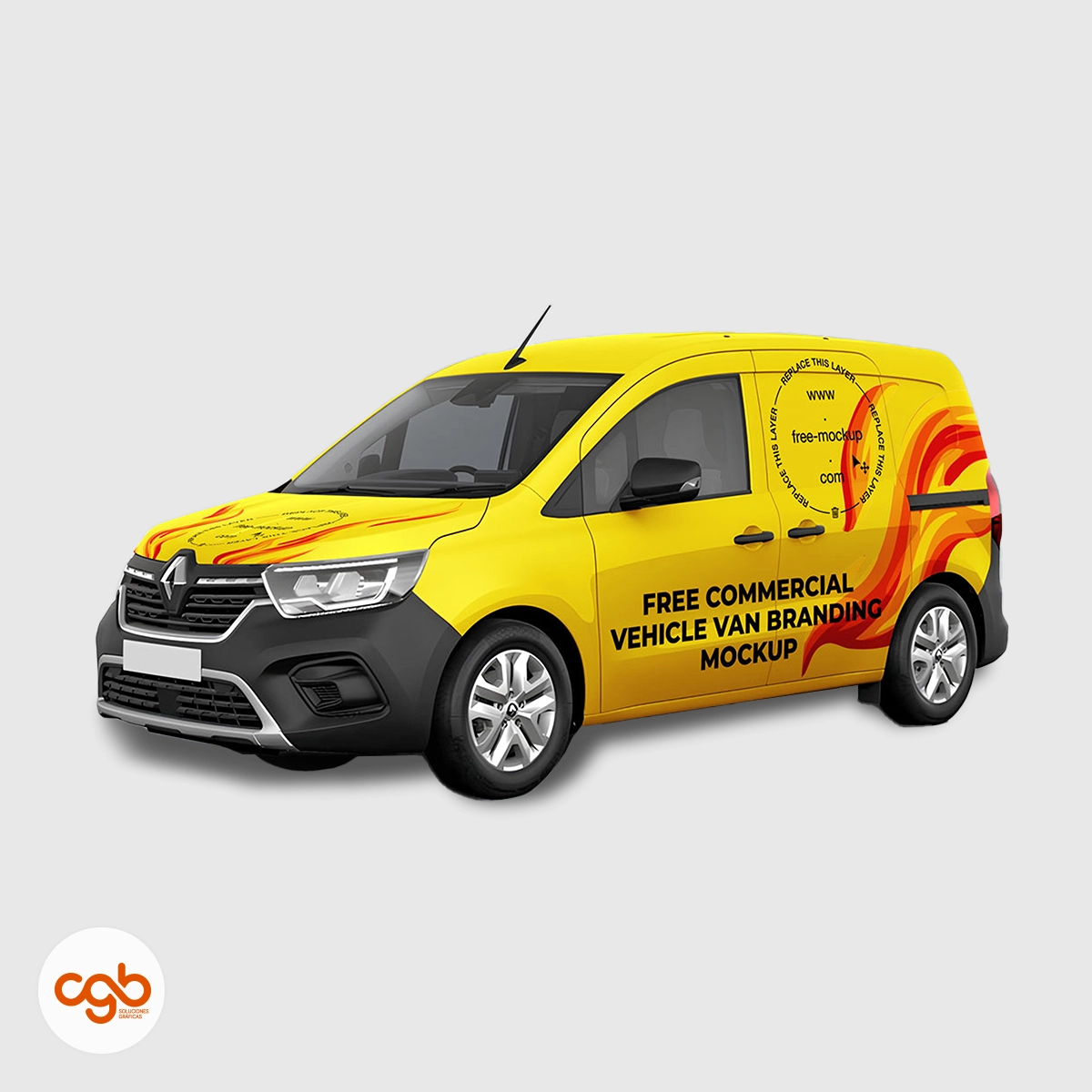 Branding vehicular