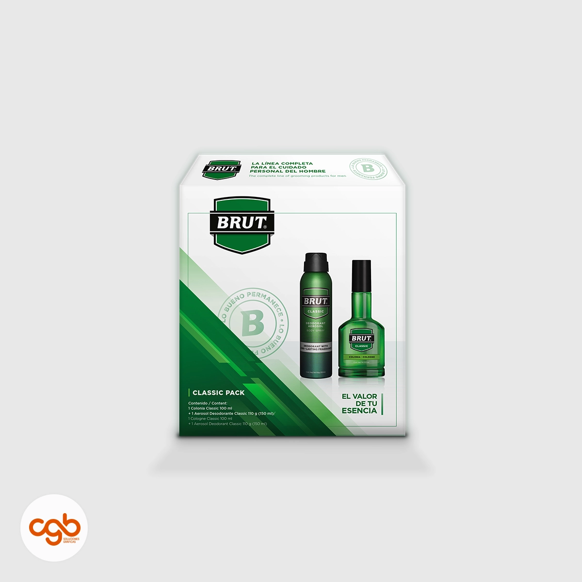 Caja de colonia Brut