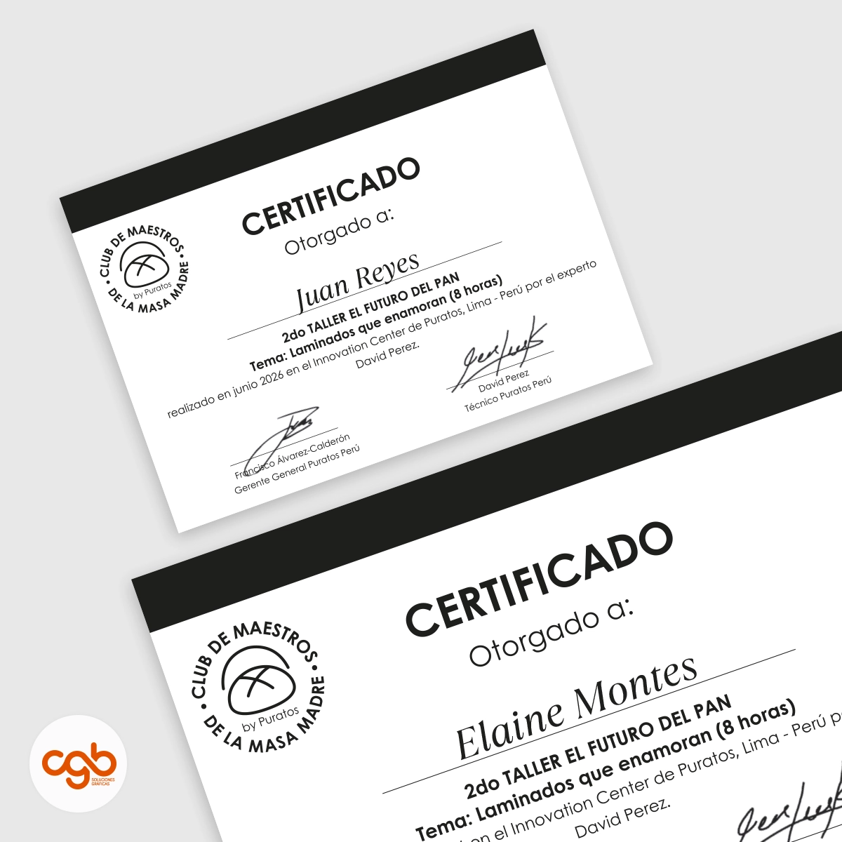 Certificado Puratos