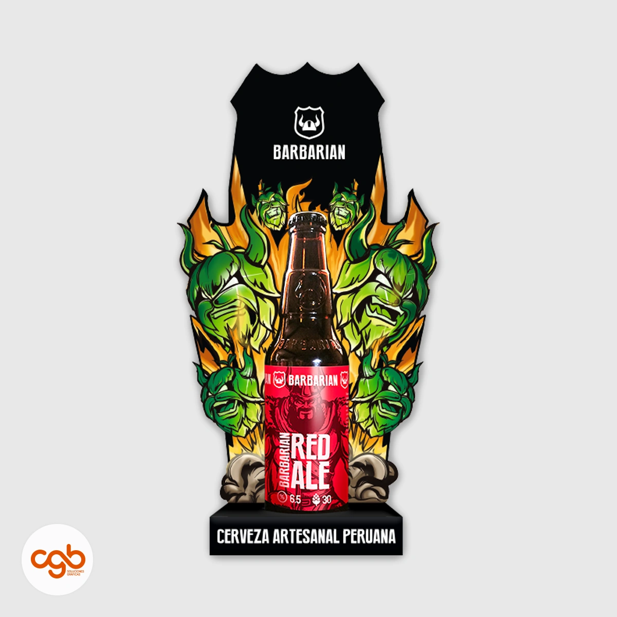Exhibidor Barbarian