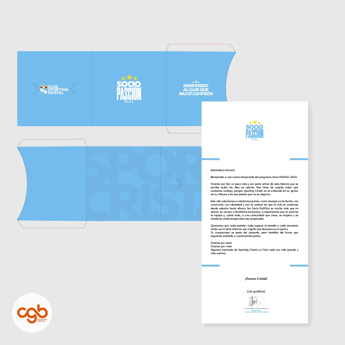 Invitación Club Sporting Cristal