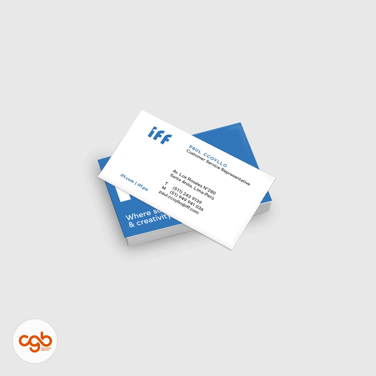 Tarjetas personales IFF