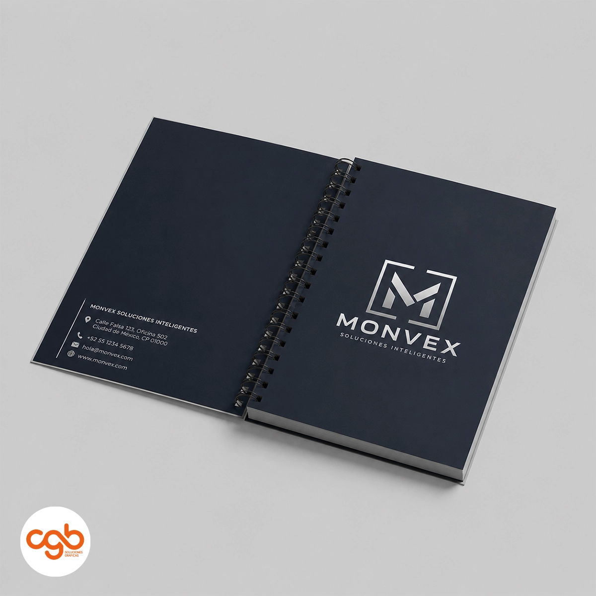 CGB diseño cuaderno Monvex