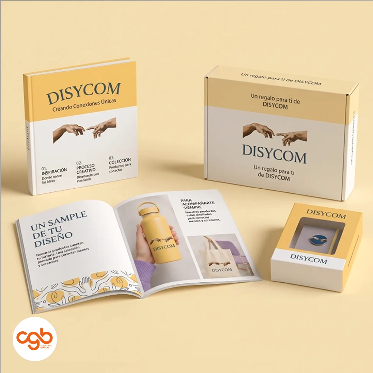 CGB diseño lanzamiento Disycom