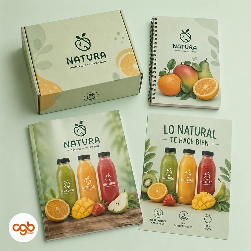 Diseño lanzamiento Natura