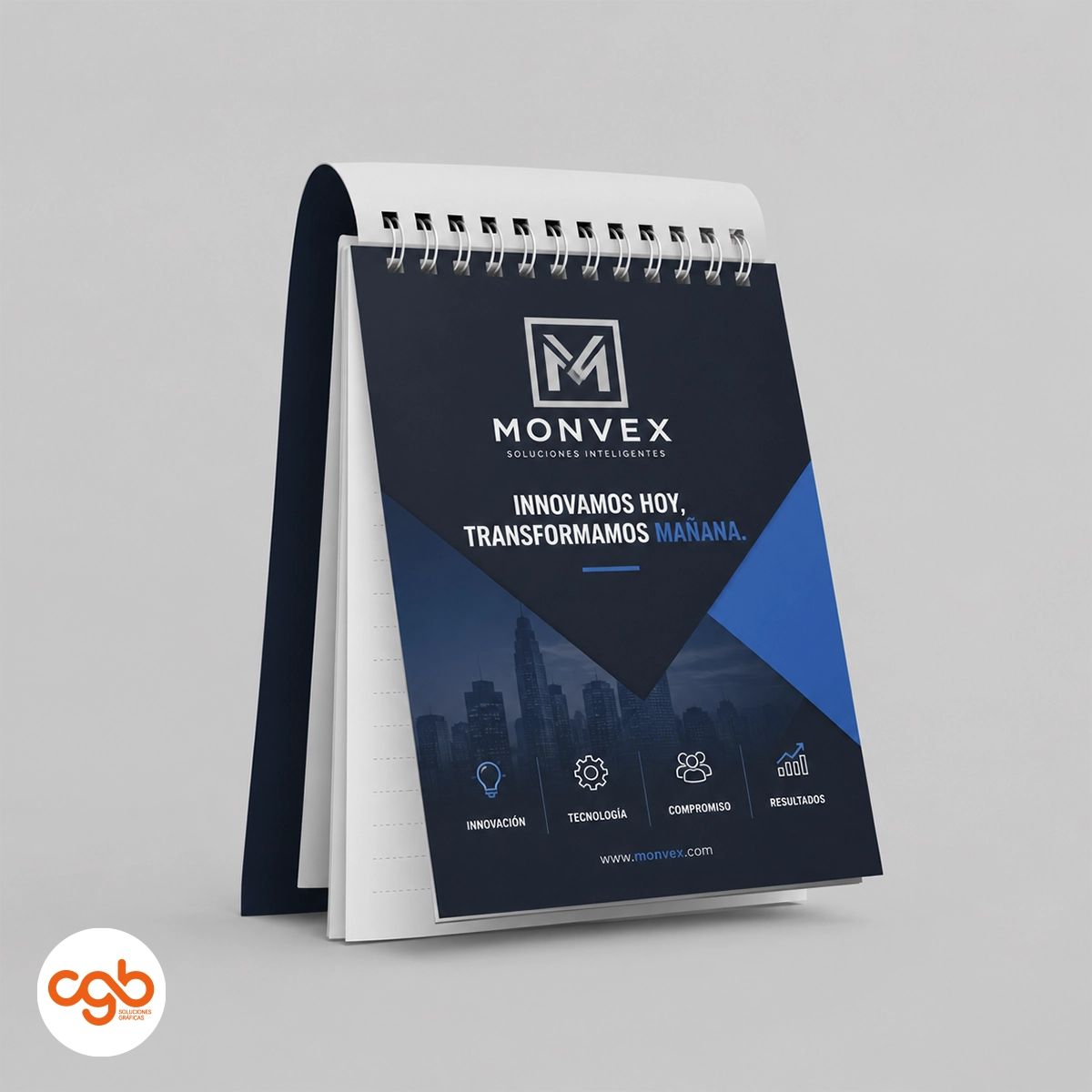 CGB diseño libreta Monvex